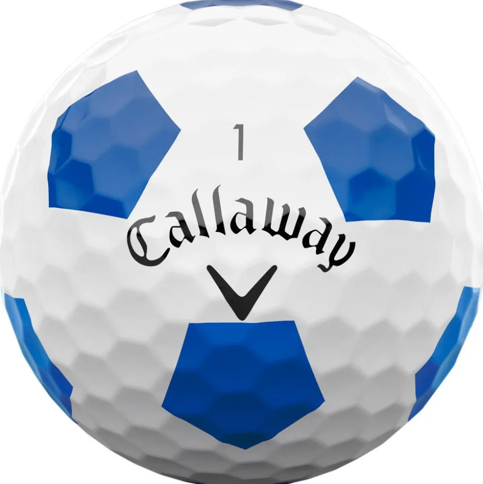 Balles neuves Callaway Golf ERC Soft Truvis Blue White