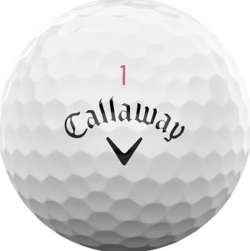 Balles neuves Callaway Golf Chrome Tour White