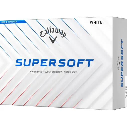 Balles neuves Callaway Golf Supersoft White