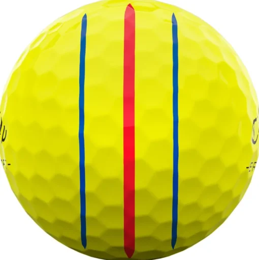 Balles neuves Callaway Golf ERC Soft Triple Track Yellow