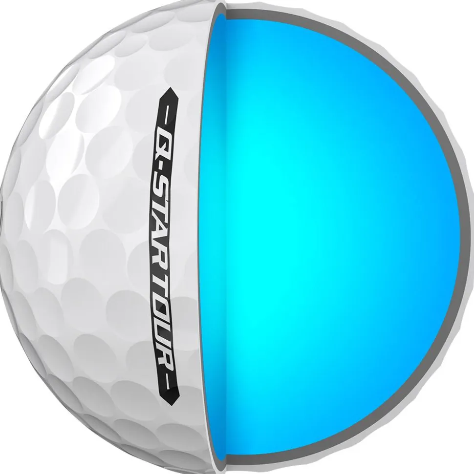 Balles neuves Srixon Q-Star Tour 5 Pure White