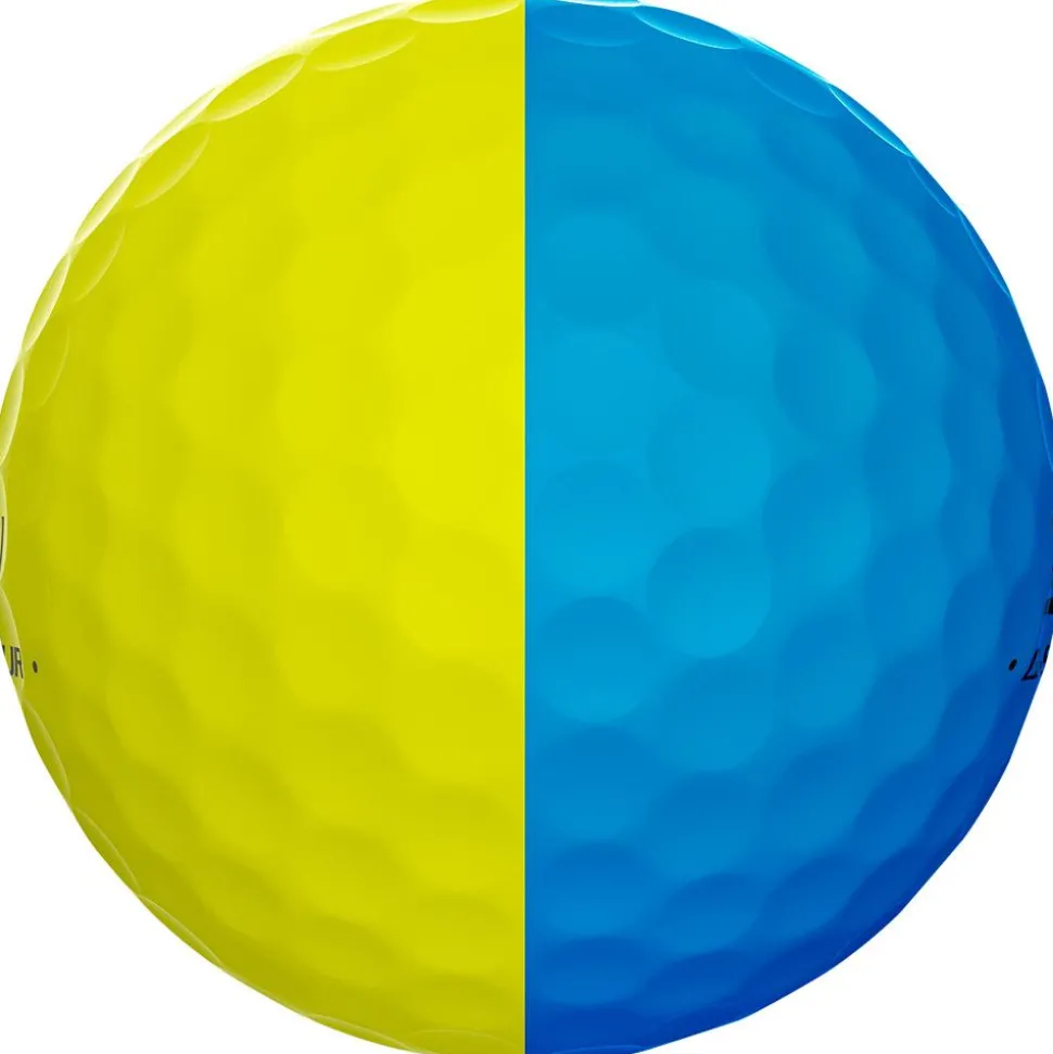 Balles neuves Srixon Q-Star Tour Divide 2 Yellow Blue