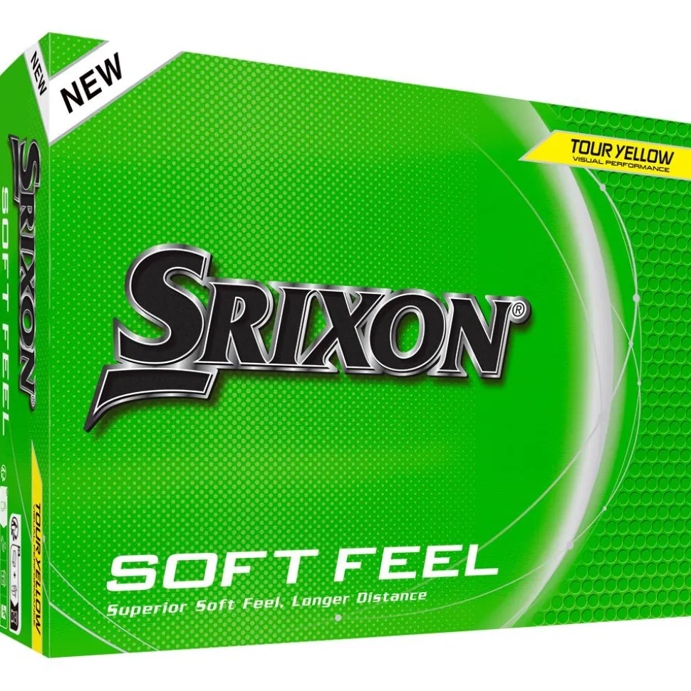 Balles neuves Srixon Soft Feel 14 Tour Yellow