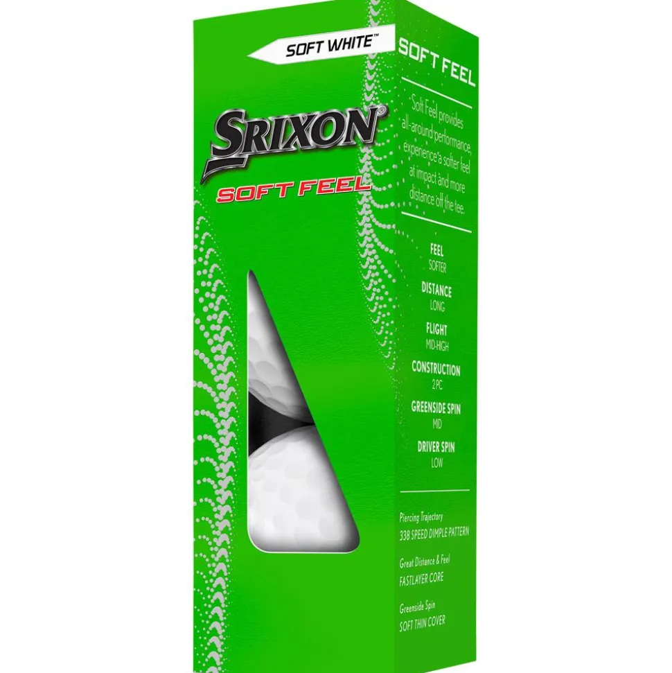 Balles neuves Srixon Soft Feel 13 White