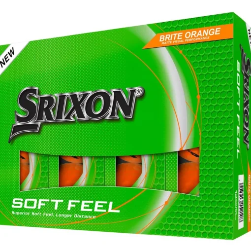 Balles neuves Srixon Soft Feel 14 Brite Orange