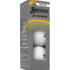 Balles neuves Srixon Z-Star Diamond White
