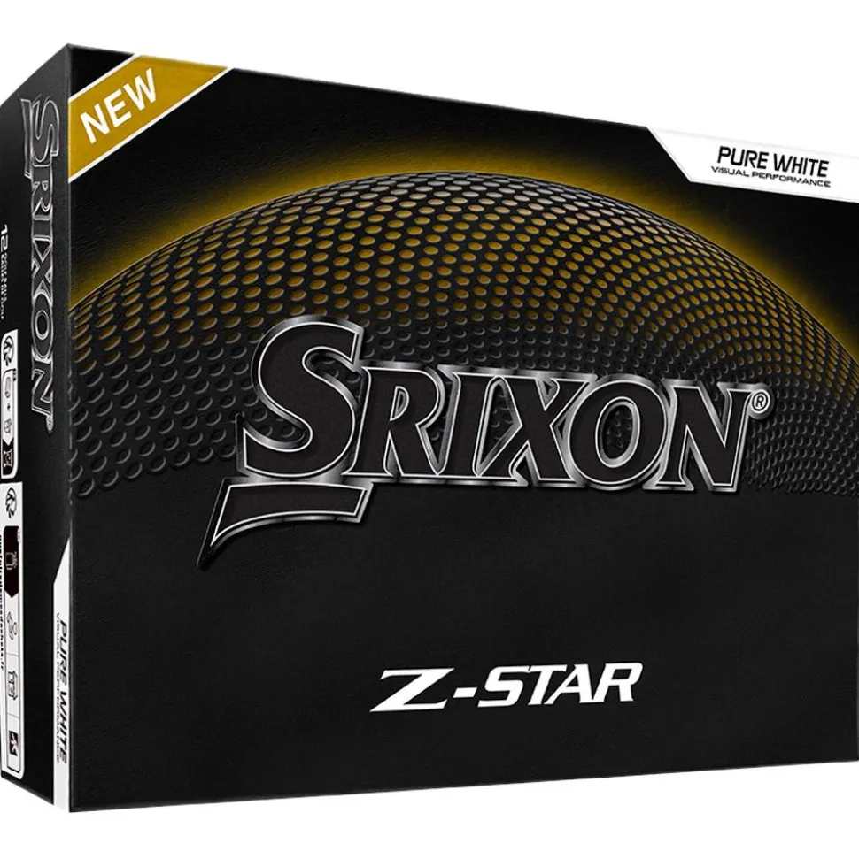 Balles neuves Srixon Z-Star White