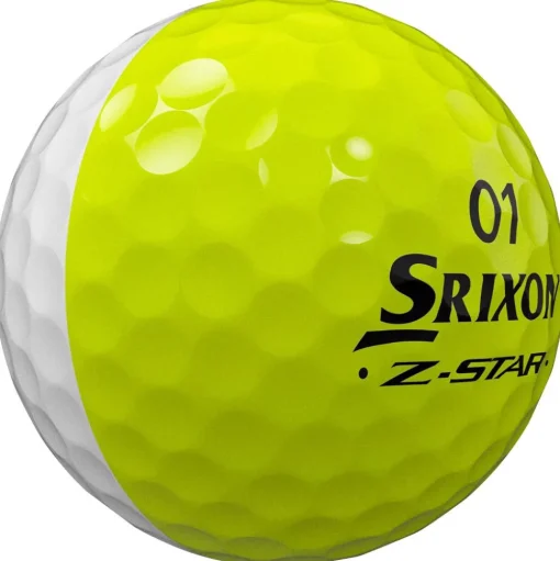 Balles neuves Srixon Z-Star Divide White Yellow