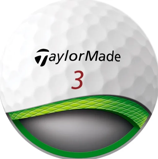 Balles neuves Taylormade Tour Response White