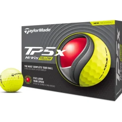 Balles neuves Taylormade TP5x Yellow
