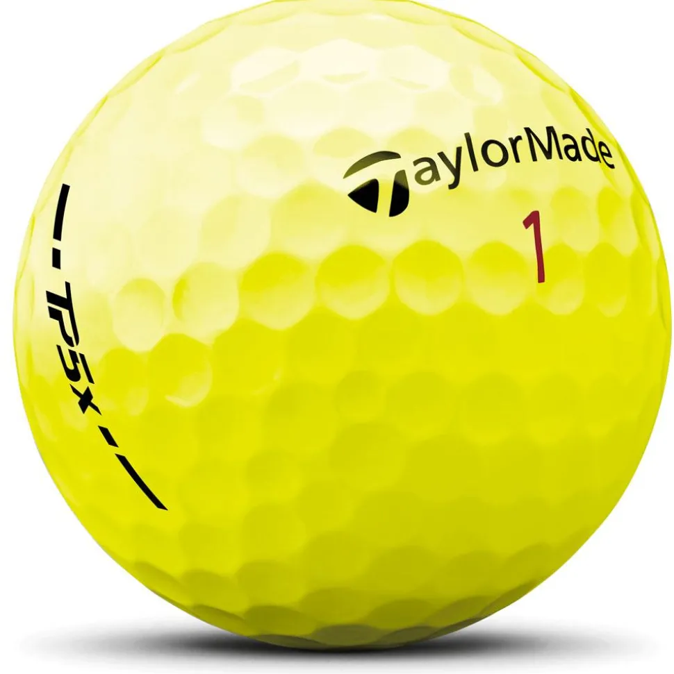 Balles neuves Taylormade TP5x Yellow
