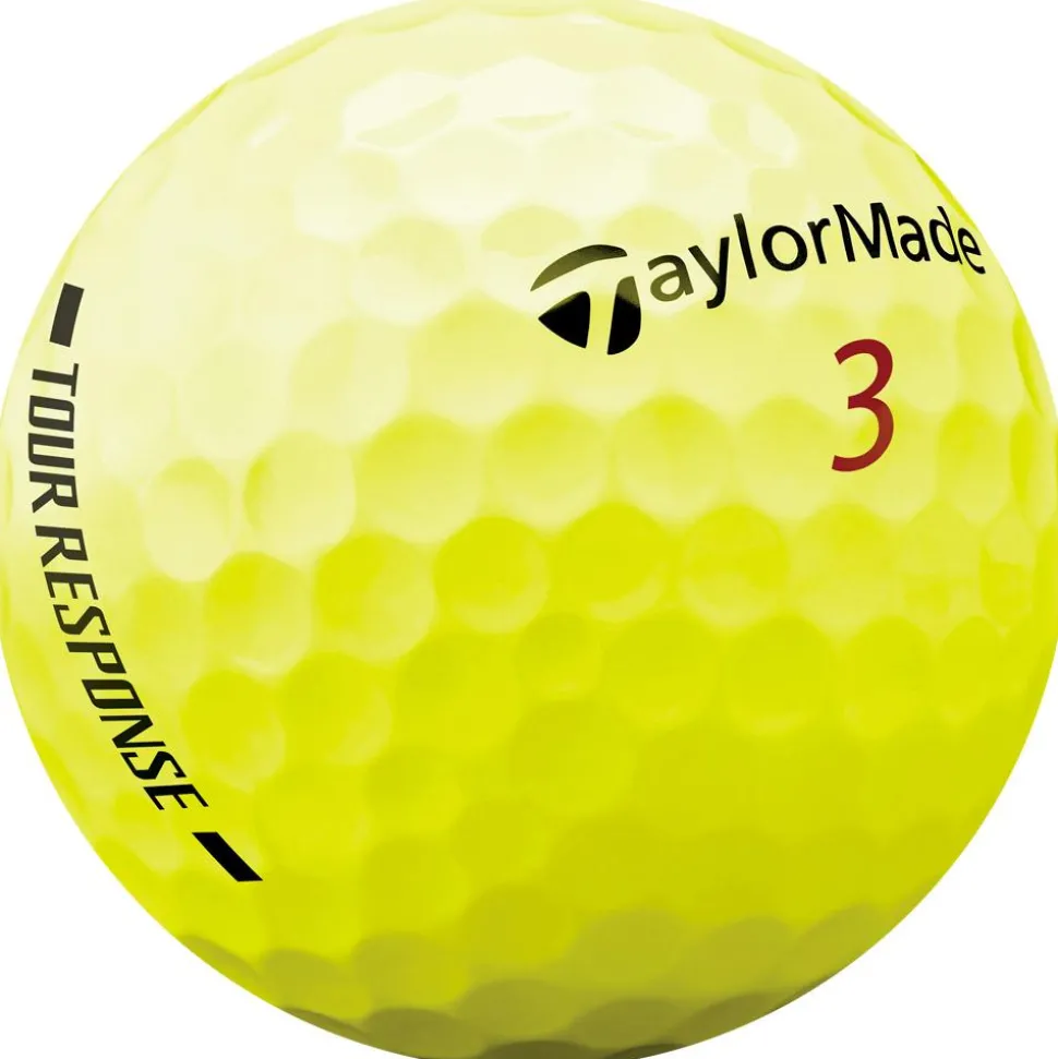 Balles neuves Taylormade Tour Response Yellow