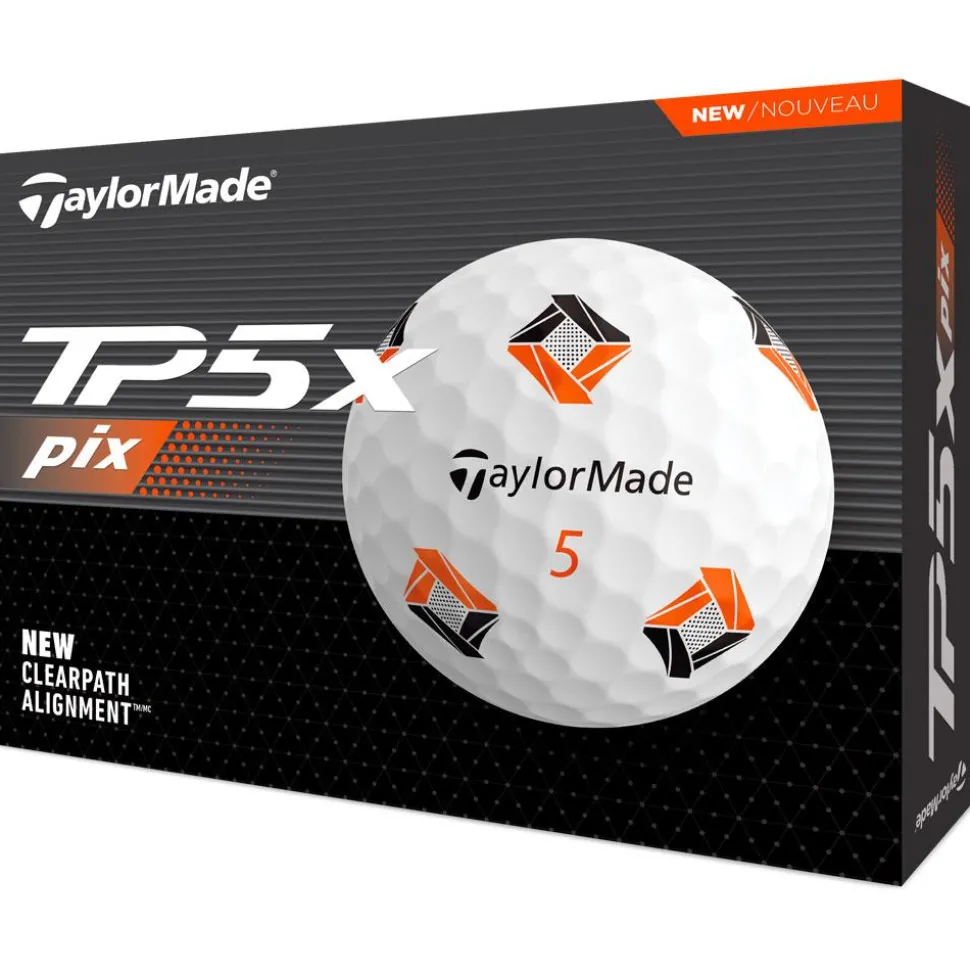 Balles neuves Taylormade TP5x Pix 3.0