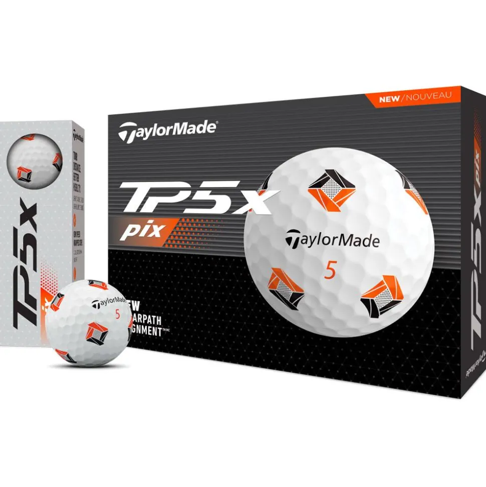 Balles neuves Taylormade TP5x Pix 3.0