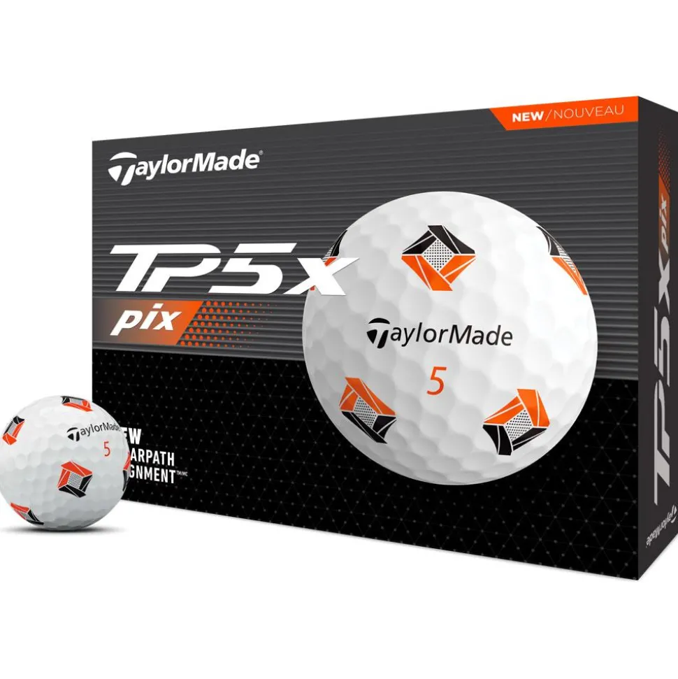 Balles neuves Taylormade TP5x Pix 3.0