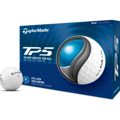 Balles neuves Taylormade TP5 White