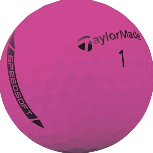 Balles neuves Taylormade SpeedSoft Pink