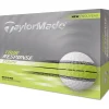 Balles neuves Taylormade Tour Response Stripe Neon Yellow
