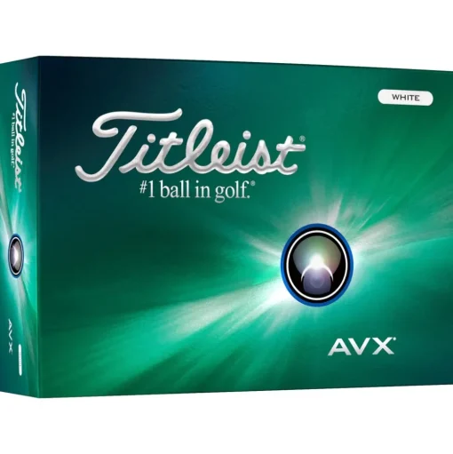 Balles neuves Titleist AVX White