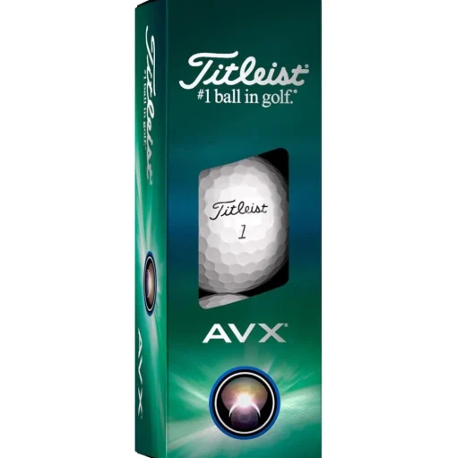 Balles neuves Titleist AVX White