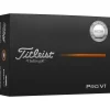 Balles neuves Titleist Pro V1 Elongated Alignement White