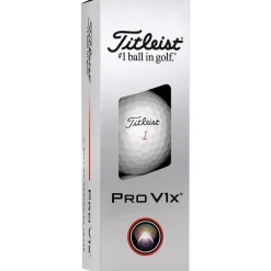 Balles neuves Titleist Pro V1x (1-2-3-4)