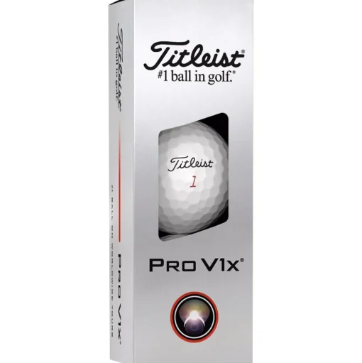Balles neuves Titleist Pro V1x (1-2-3-4)
