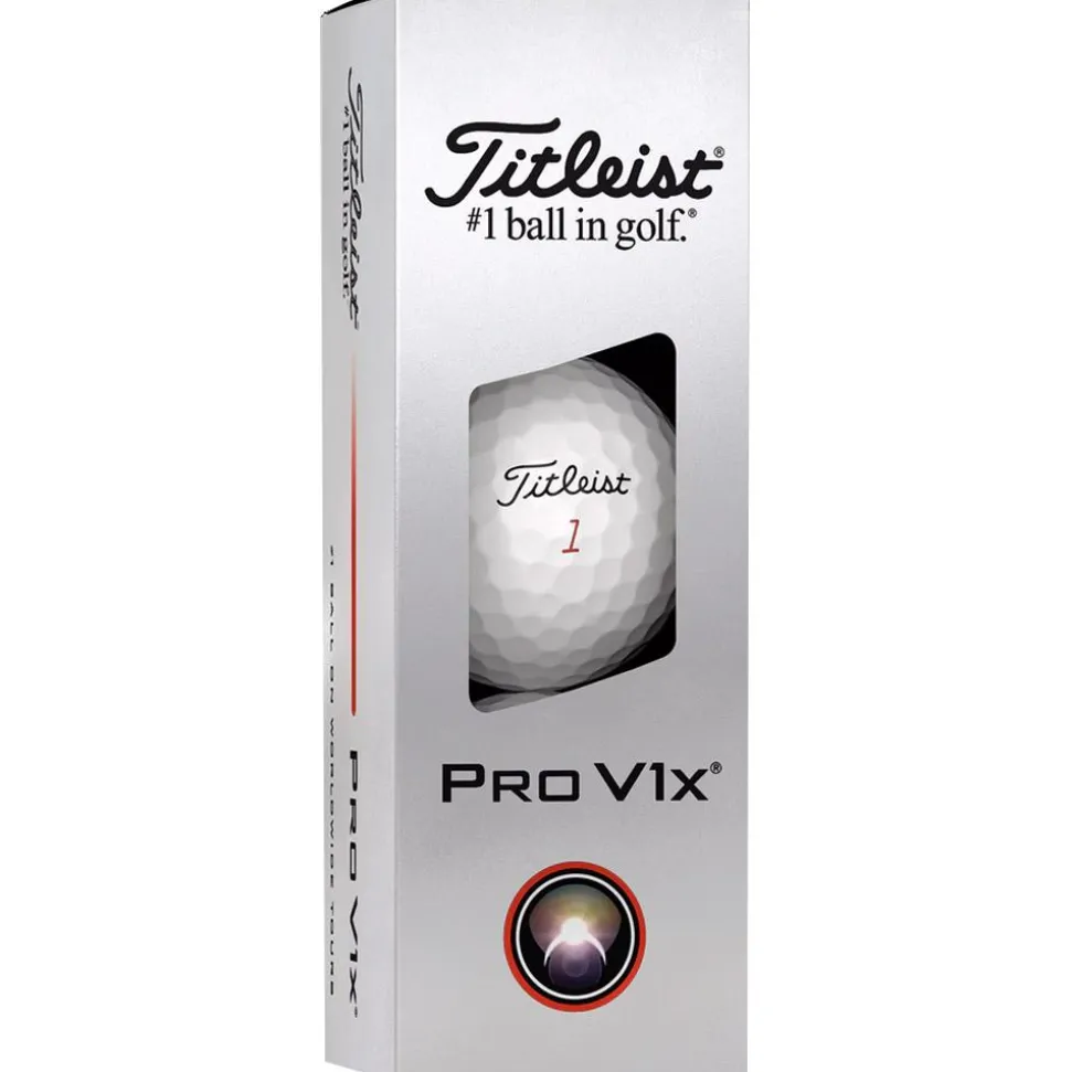 Balles neuves Titleist Pro V1x (1-2-3-4)