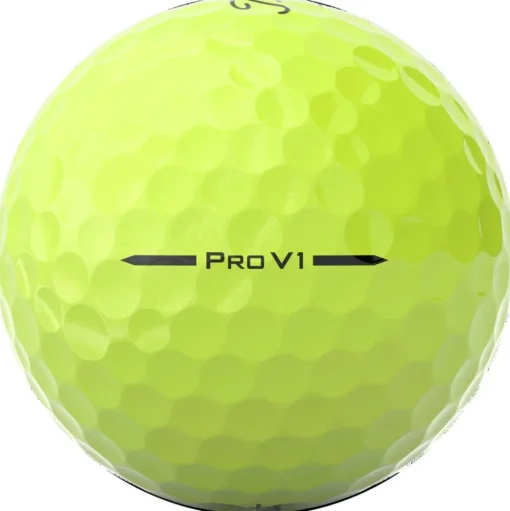 Balles neuves Titleist Pro V1 Yellow