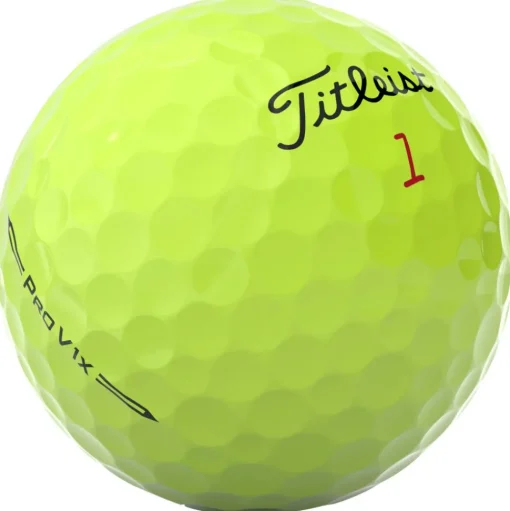 Balles neuves Titleist Pro V1x Yellow