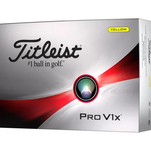 Balles neuves Titleist Pro V1x Yellow