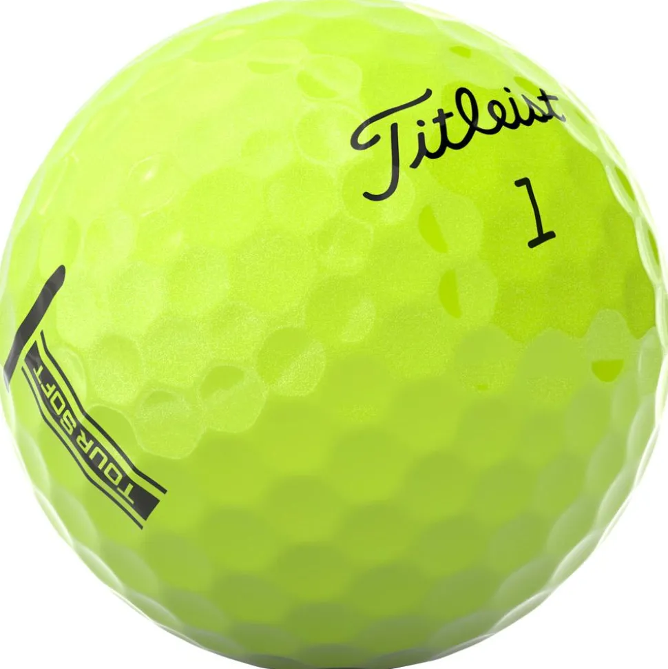 Balles neuves Titleist Tour Soft Yellow