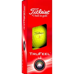 Balles neuves Titleist Trufeel Yellow