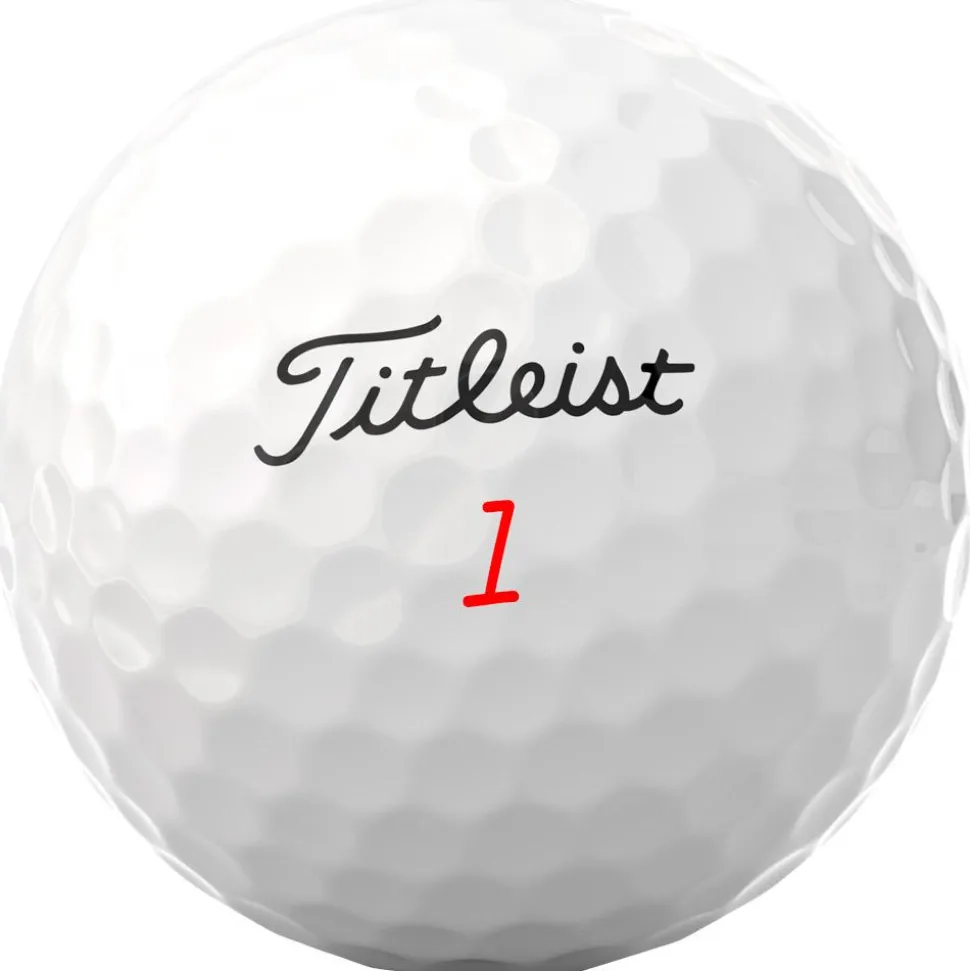 Balles neuves Titleist Trufeel White