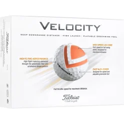 Balles neuves Titleist Velocity White