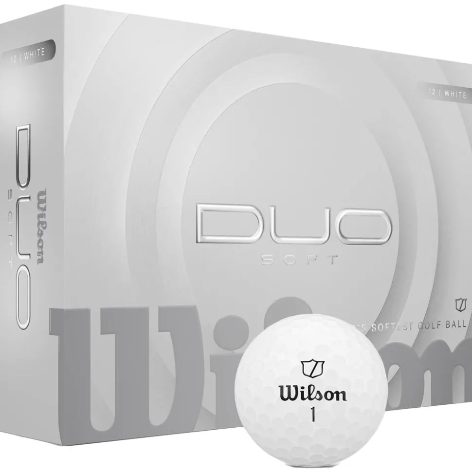 Balles neuves Wilson Duo Soft White