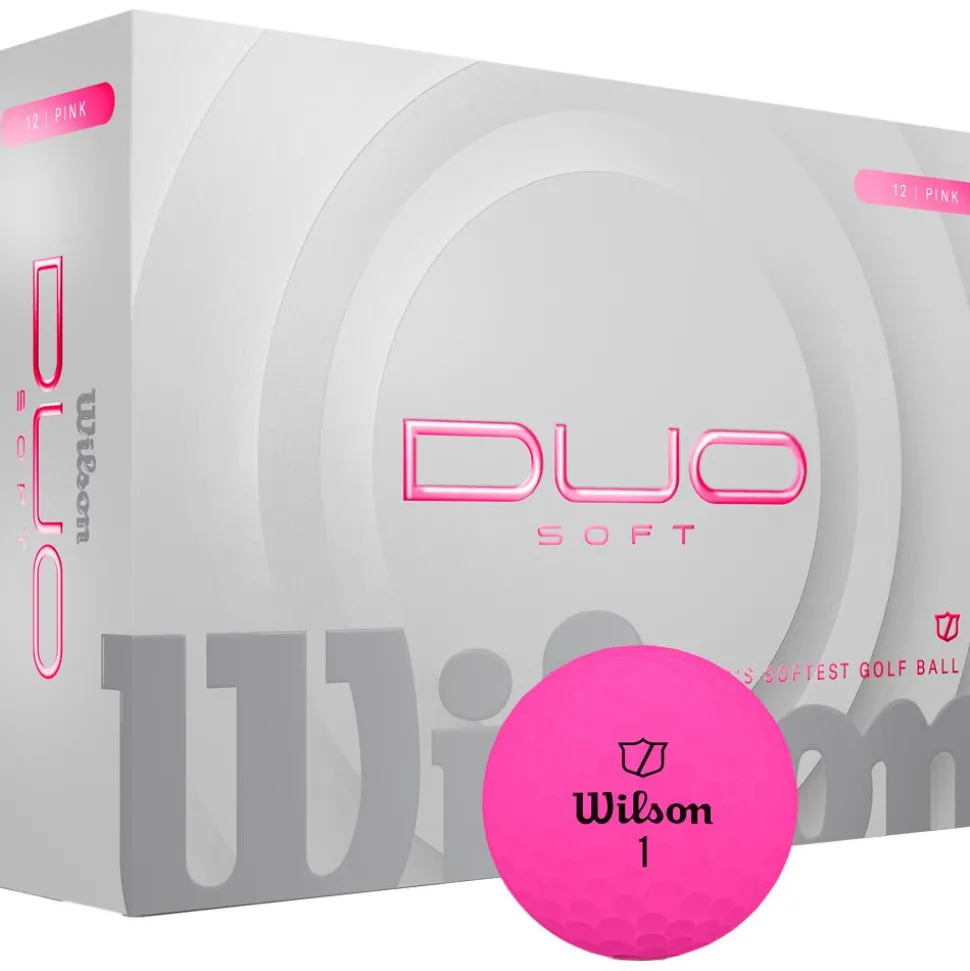 Balles neuves Wilson Duo Soft Pink