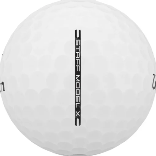 Balles neuves Wilson Staff Model X White