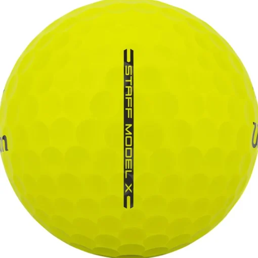 Balles neuves Wilson Staff Model X Yellow