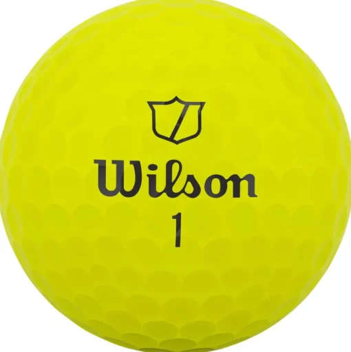 Balles neuves Wilson Staff Model Yellow