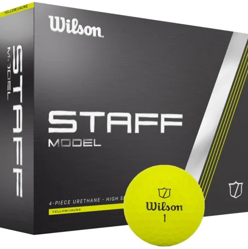 Balles neuves Wilson Staff Model Yellow