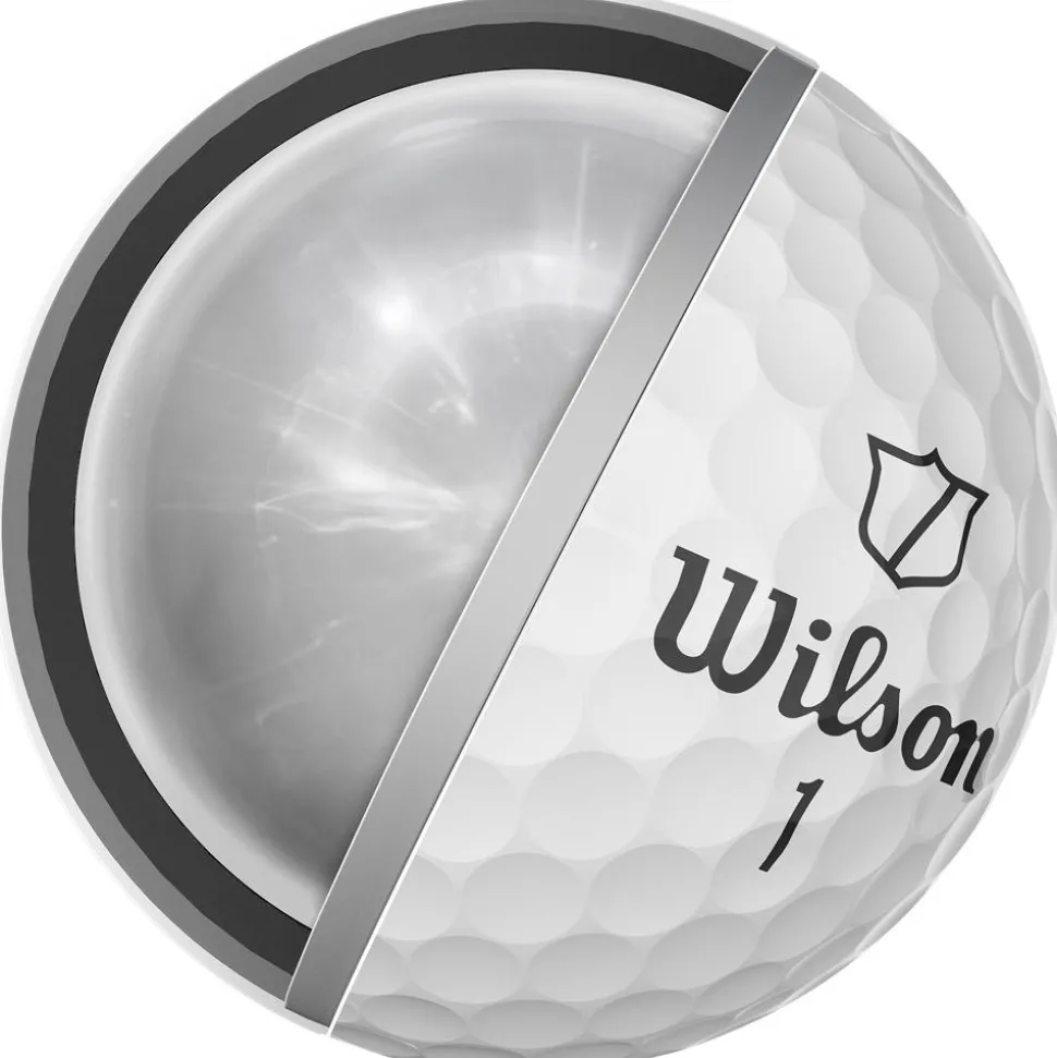 Balles neuves Wilson Staff Model White
