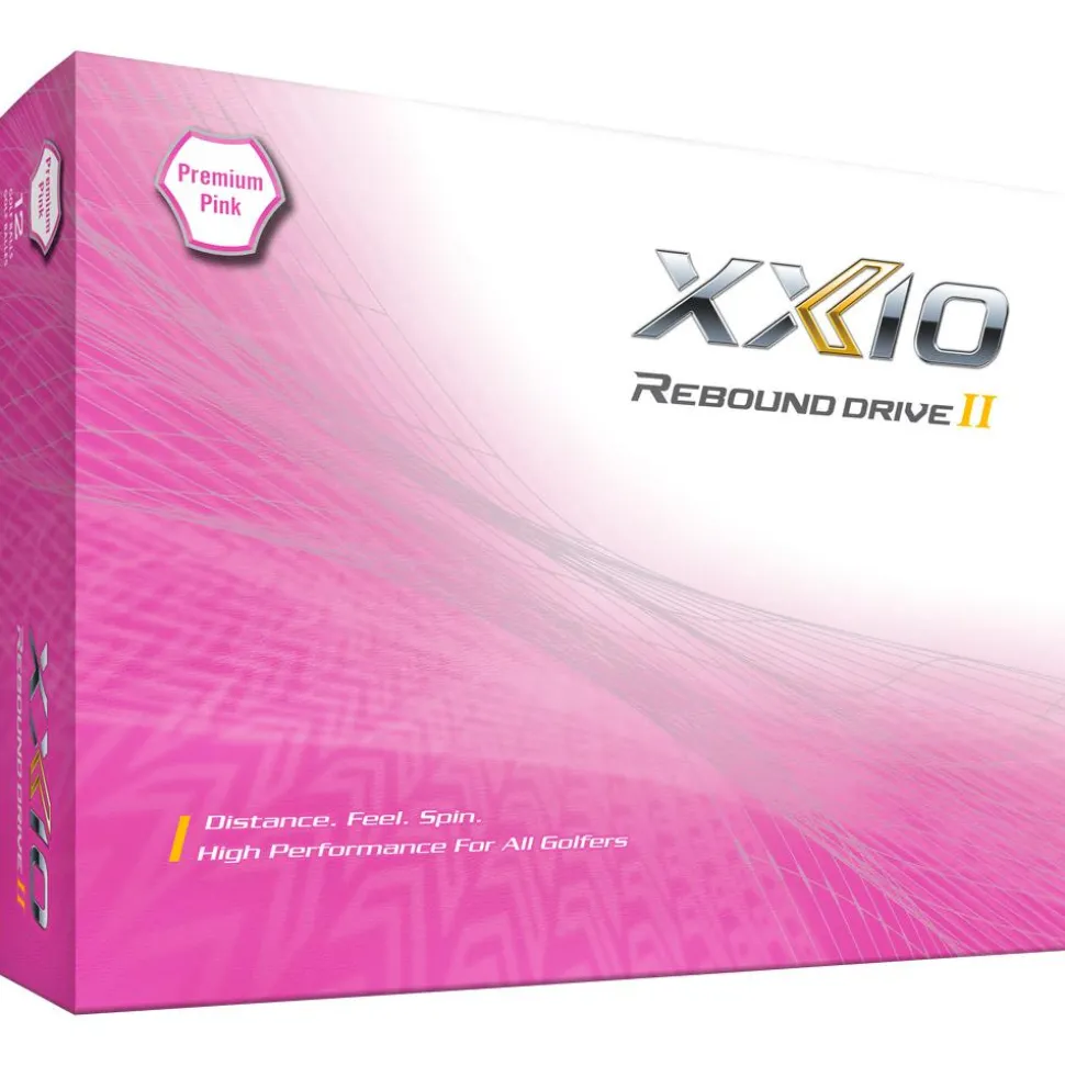Balles neuves XXIO Rebound Drive 2 Pink
