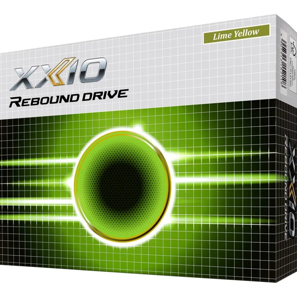 Balles neuves XXIO XXIO Rebound Drive Premium Lime Yellow