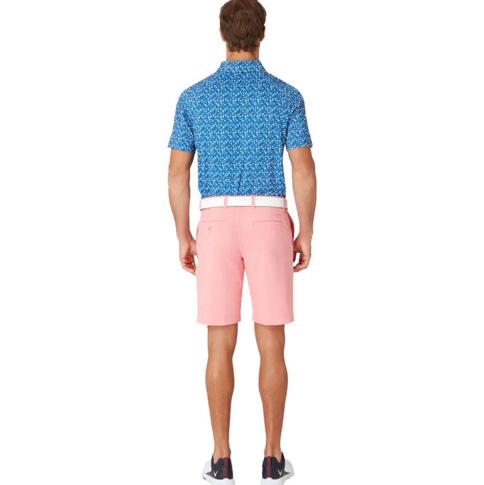 Bermuda Callaway Golf Chev Tech Short II Strawberry Pink