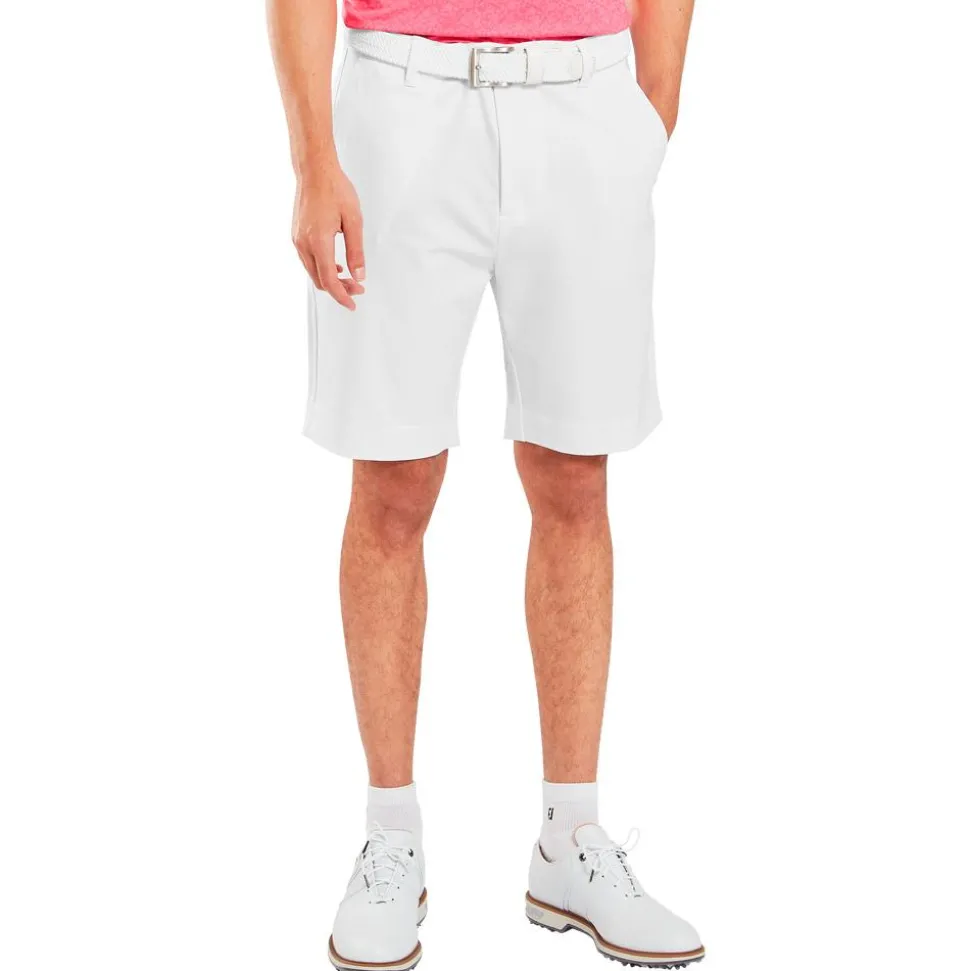 Bermuda Footjoy Performance Tapered Fit Shorts White