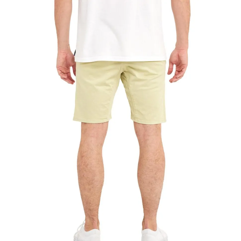 Bermuda Pullin Dening Short Chino Lemongrass