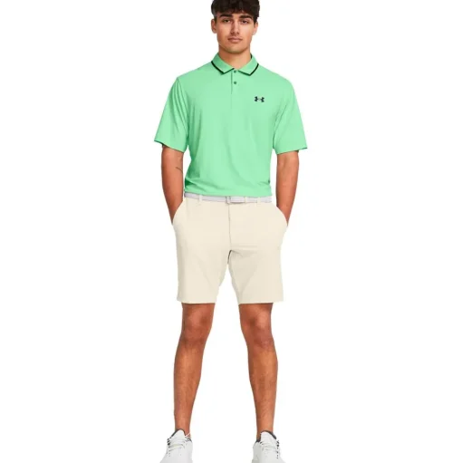 Bermuda Under Armour Drive Taper Short Summit White Halo Gray