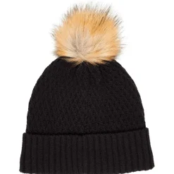 Bonnet Callaway Golf Ladies Pom Pom Beanie Black