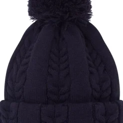 Bonnet Footjoy Cable Knit Bobble Navy